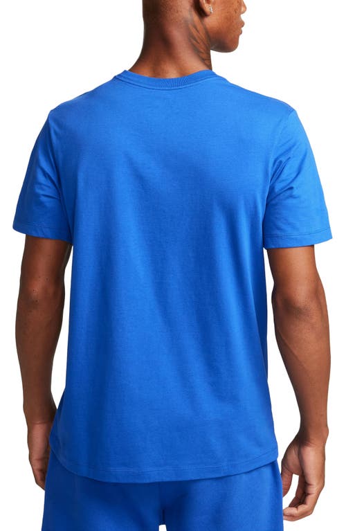 Shop Nike Sportswear Club Crew Neck T-shirt In Game Royal