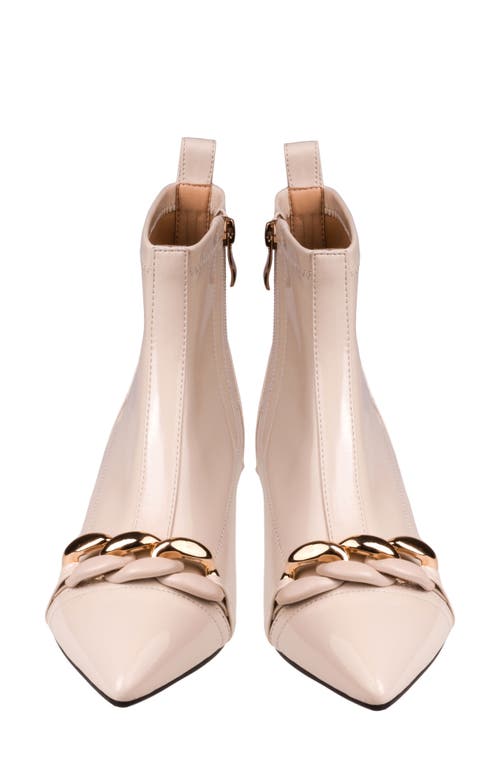 Ninety Union Milan Chain Bootie In Ivory