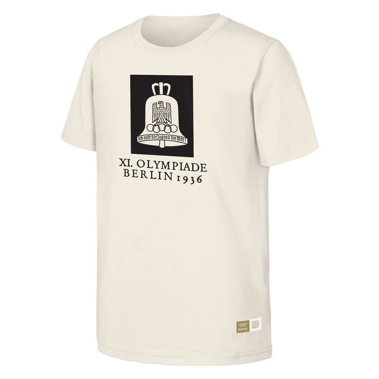 Shop Outerstuff Natural 1936 Berlin Games Olympic Heritage T-shirt