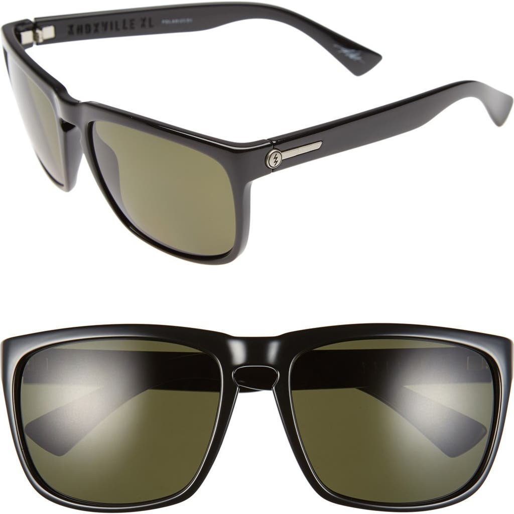 Electric Knoxville Xl 61mm Polarized Sunglasses In Black