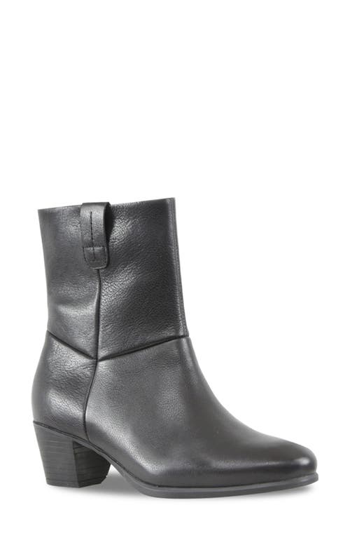 Tyler Western Bootie in Black