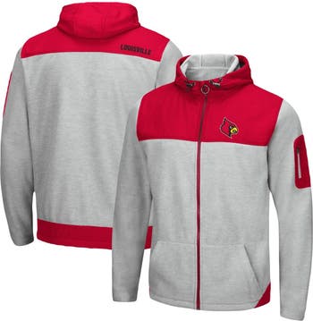 Lids Louisville Cardinals Colosseum Roman Pullover Jacket - Heathered  Charcoal