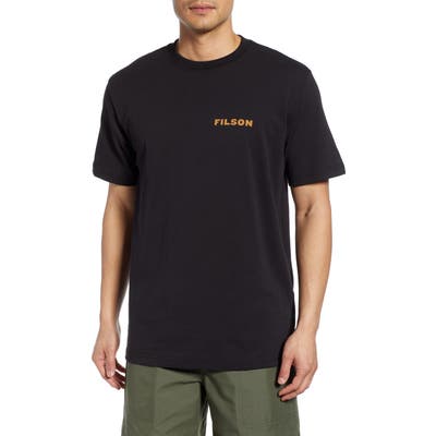 Filson Outfitter Graphic T-Shirt, Black