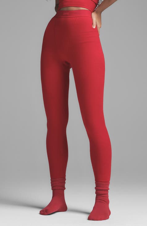 Women s Red Leggings Nordstrom