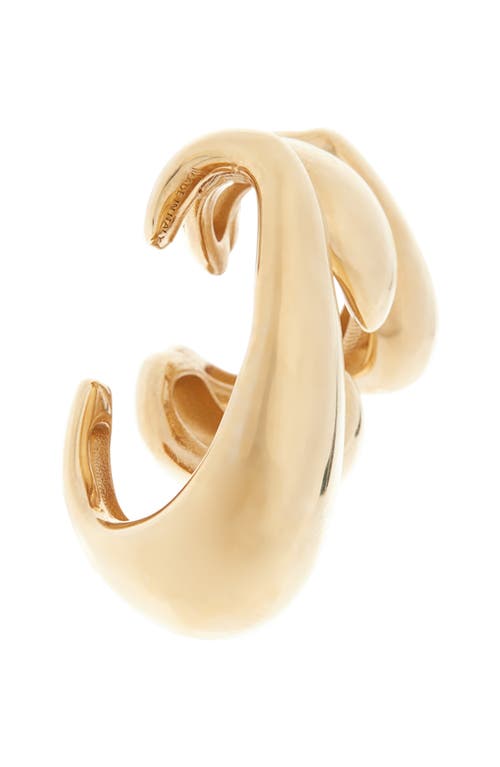 Givenchy Feline Set Of 2 Ear Cuffs In Golden Yellow