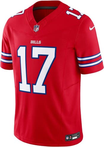 Men's Buffalo Bills Josh Allen Nike Red Alternate Game Player Jersey
