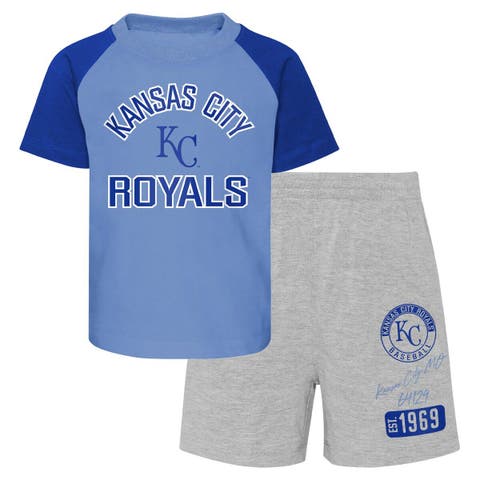 Lids Chicago Cubs Newborn & Infant Pinch Hitter T-Shirt Shorts Set -  Royal/Red