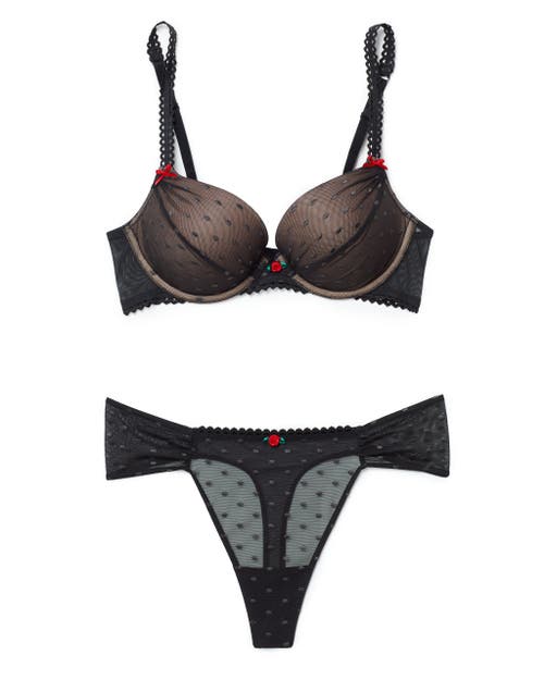 ADORE ME ADORE ME STACY PUSH UP PLUNGE BRA