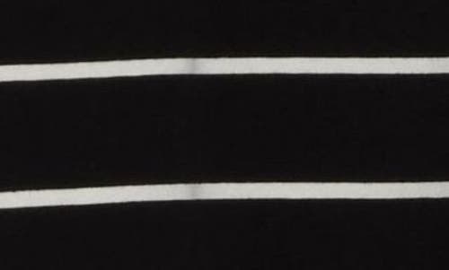 Shop Cotton Emporium Stripe Crop Tank In Black/white