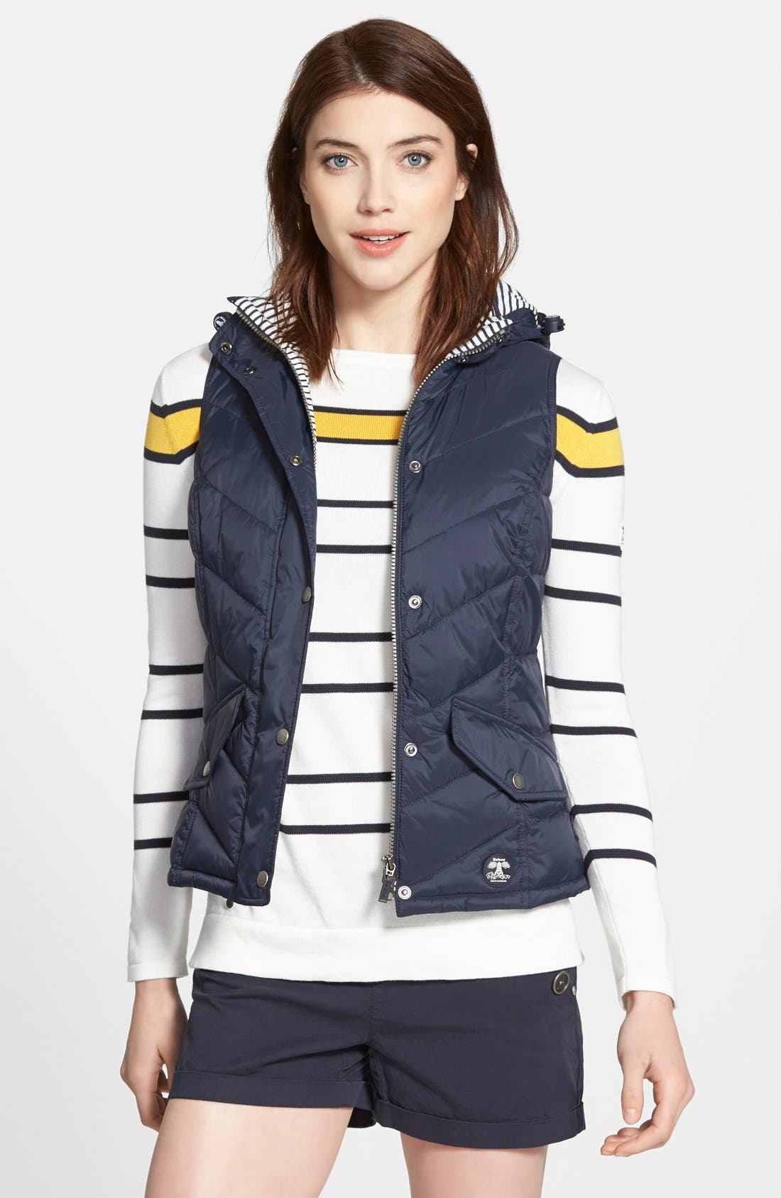 Barbour 'Forland' Hooded Quilted Vest Nordstrom