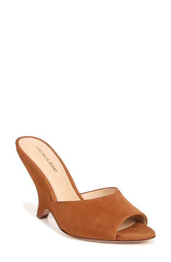 Shop Veronica Beard Mila Sandal In Caramel