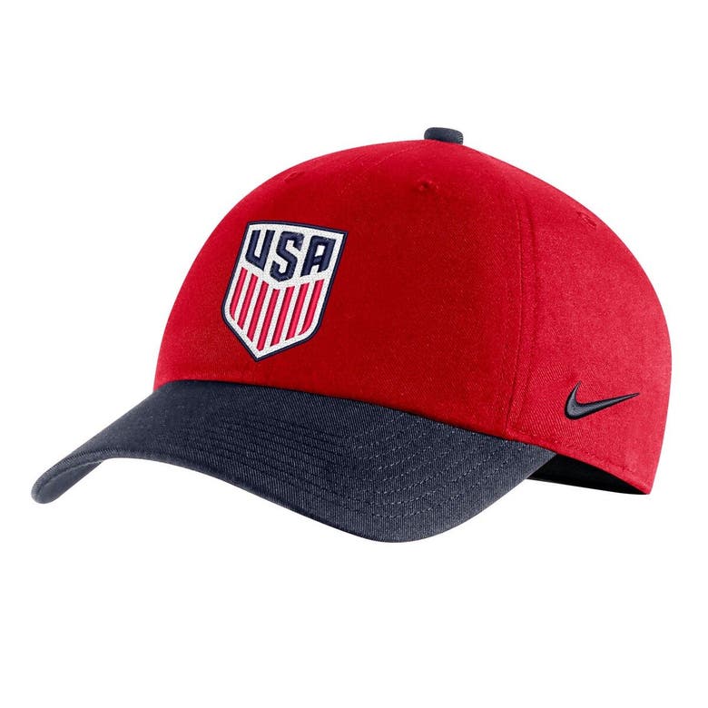 Nike Red Usmnt Campus Adjustable Hat