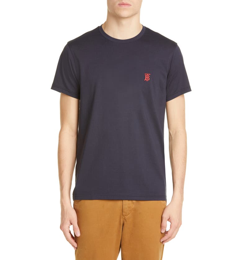 Burberry Parker Embroidered Logo T-Shirt
