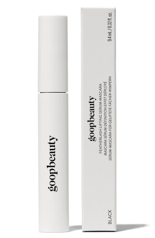 Goop Featherlash Lifting Serum Mascara In Black
