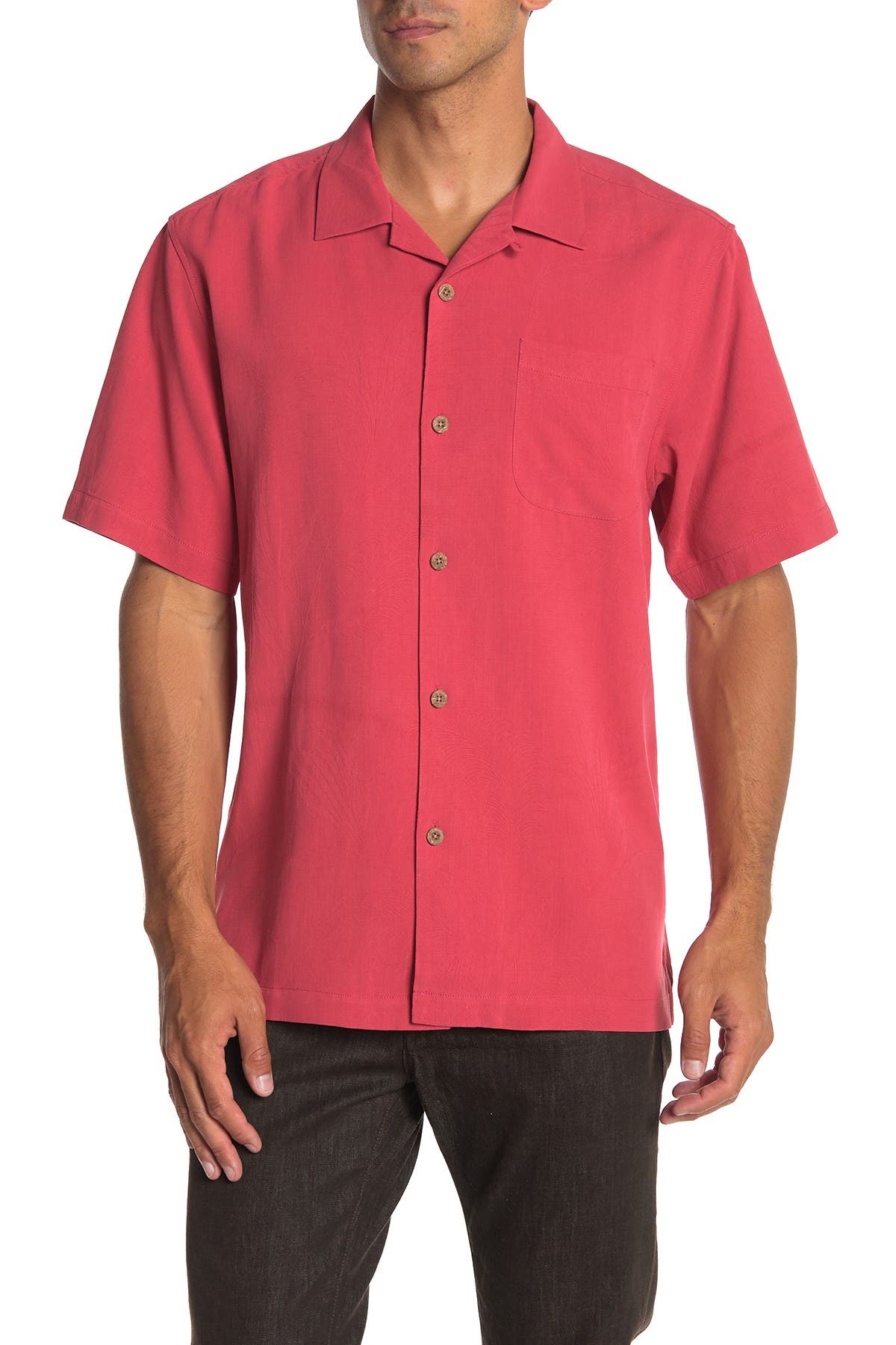 tommy bahama men's weekend tropics silk shirt