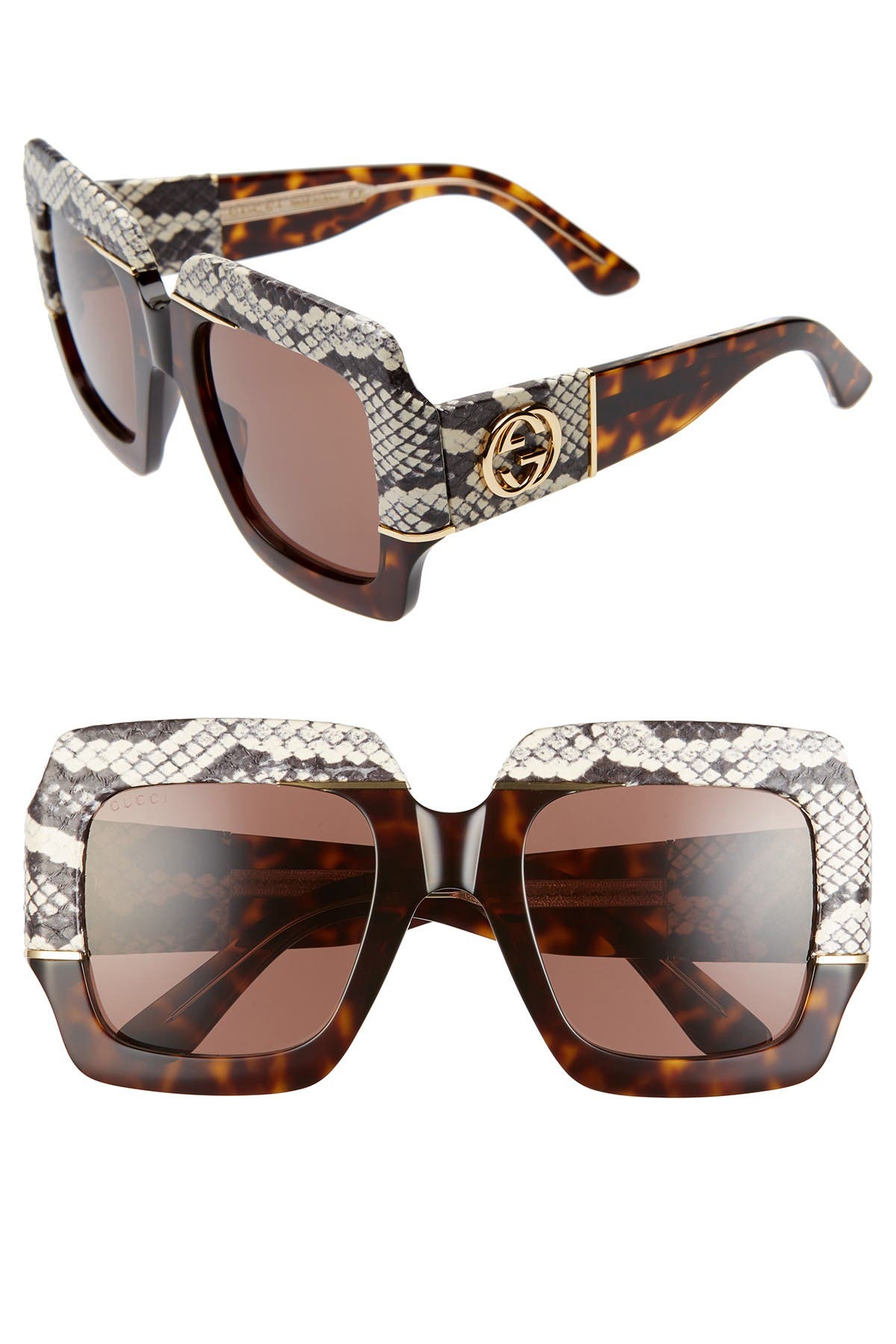gucci snakeskin sunglasses
