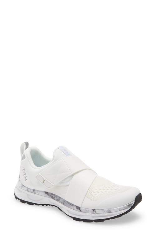 TIEM Slipstream Cycling Sneaker in White Marble at Nordstrom, Size 7.5