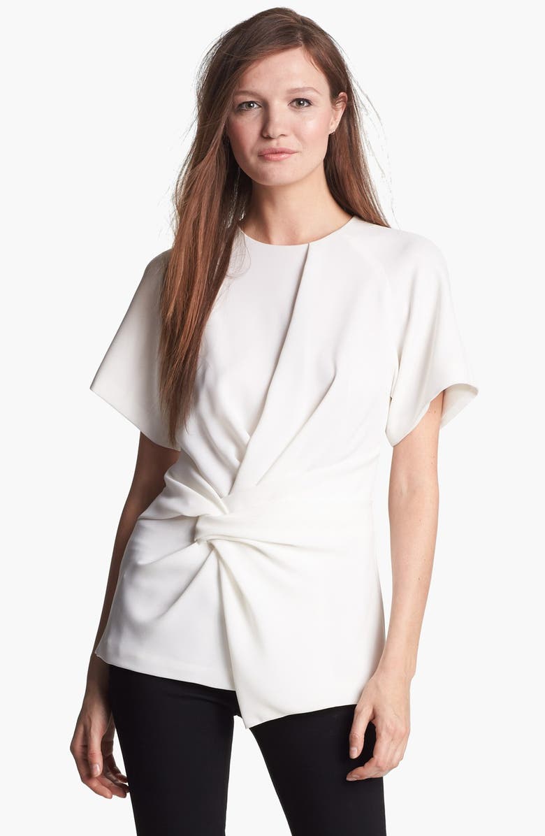 Alexander Wang Twisted Front Twill Top | Nordstrom