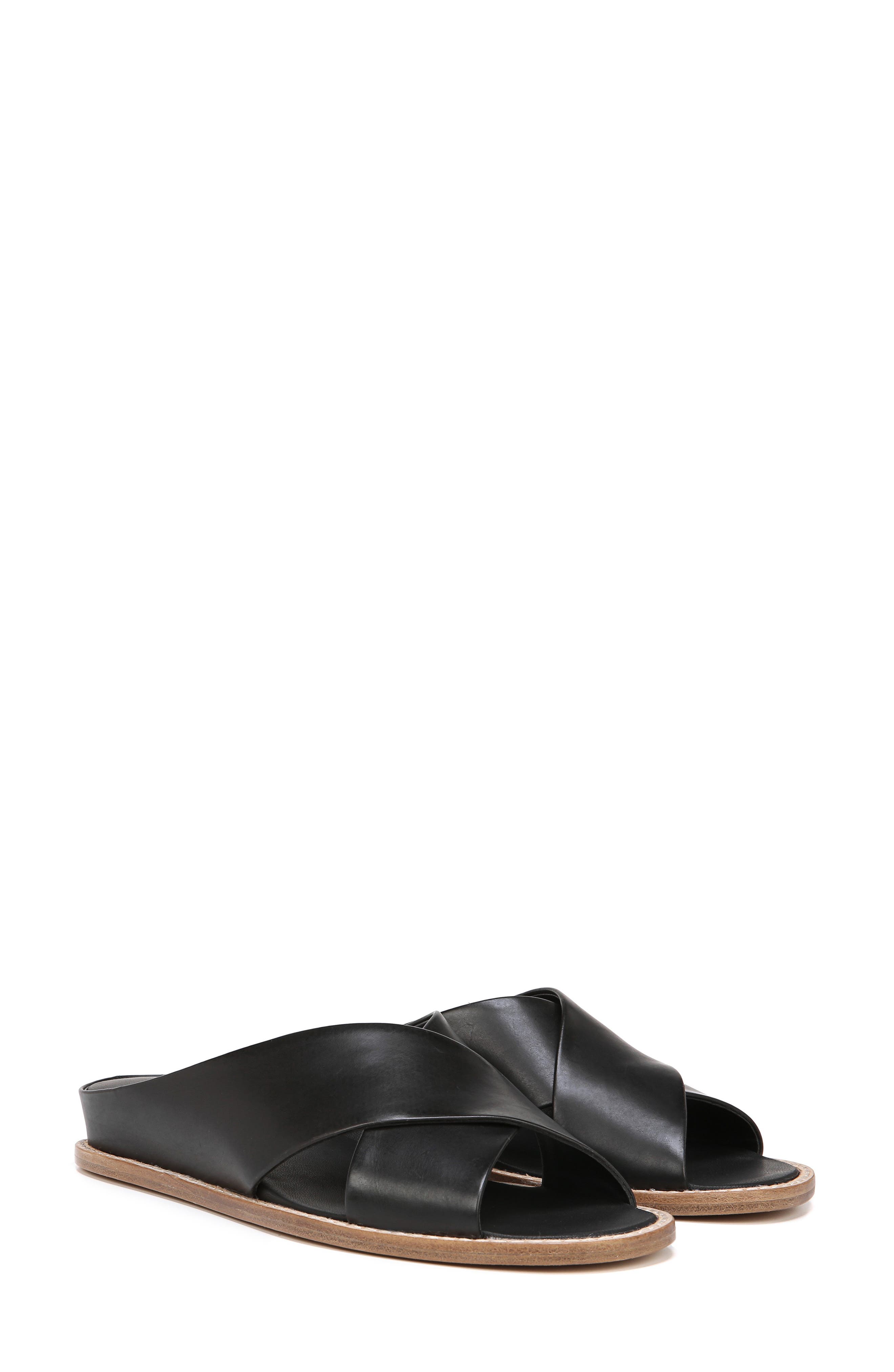 vince fairley leather slide