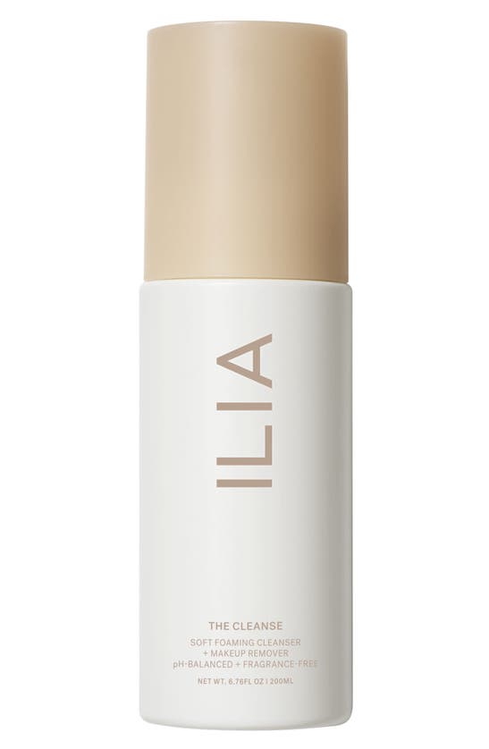 Ilia The Cleanse Soft Foaming Cleanser + Make Up Remover In Full Size