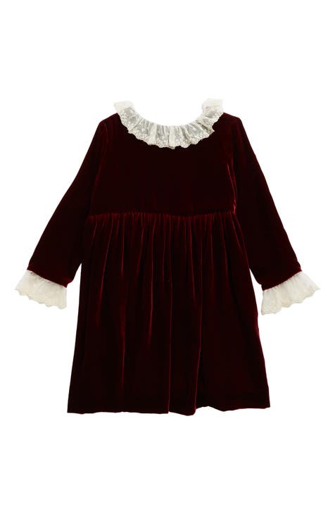 Girls' Burgundy Dresses & Rompers (Sizes 2T-6X) | Nordstrom