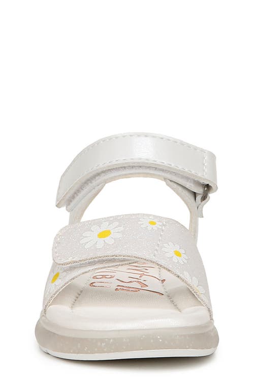 Shop Blowfish Footwear Kids' Marloon Sandal In White Glitter/pearl White