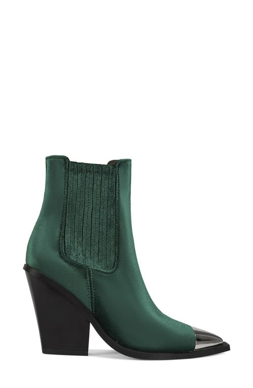 AZALEA WANG AZALEA WANG LOCHLAN METALLIC POINTED TOE BOOTIE