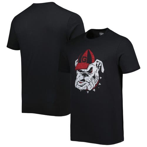 Men's '47 Black Georgia Bulldogs Premier Franklin T-Shirt