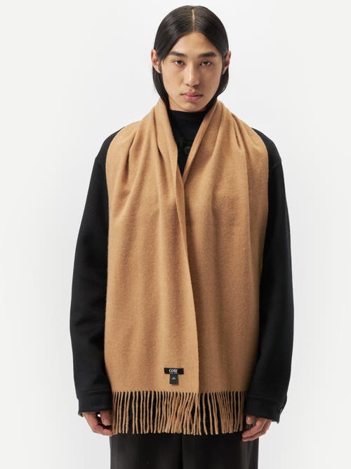 Gobi Cashmere Cashmere Fringed Scarf In Sheepskin