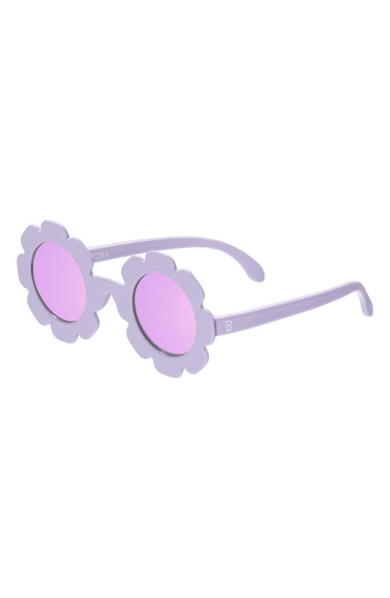 BABIATORS BABIATORS KIDS' IRRESISTIBLE IRIS POLARIZED FLOWER SUNGLASSES