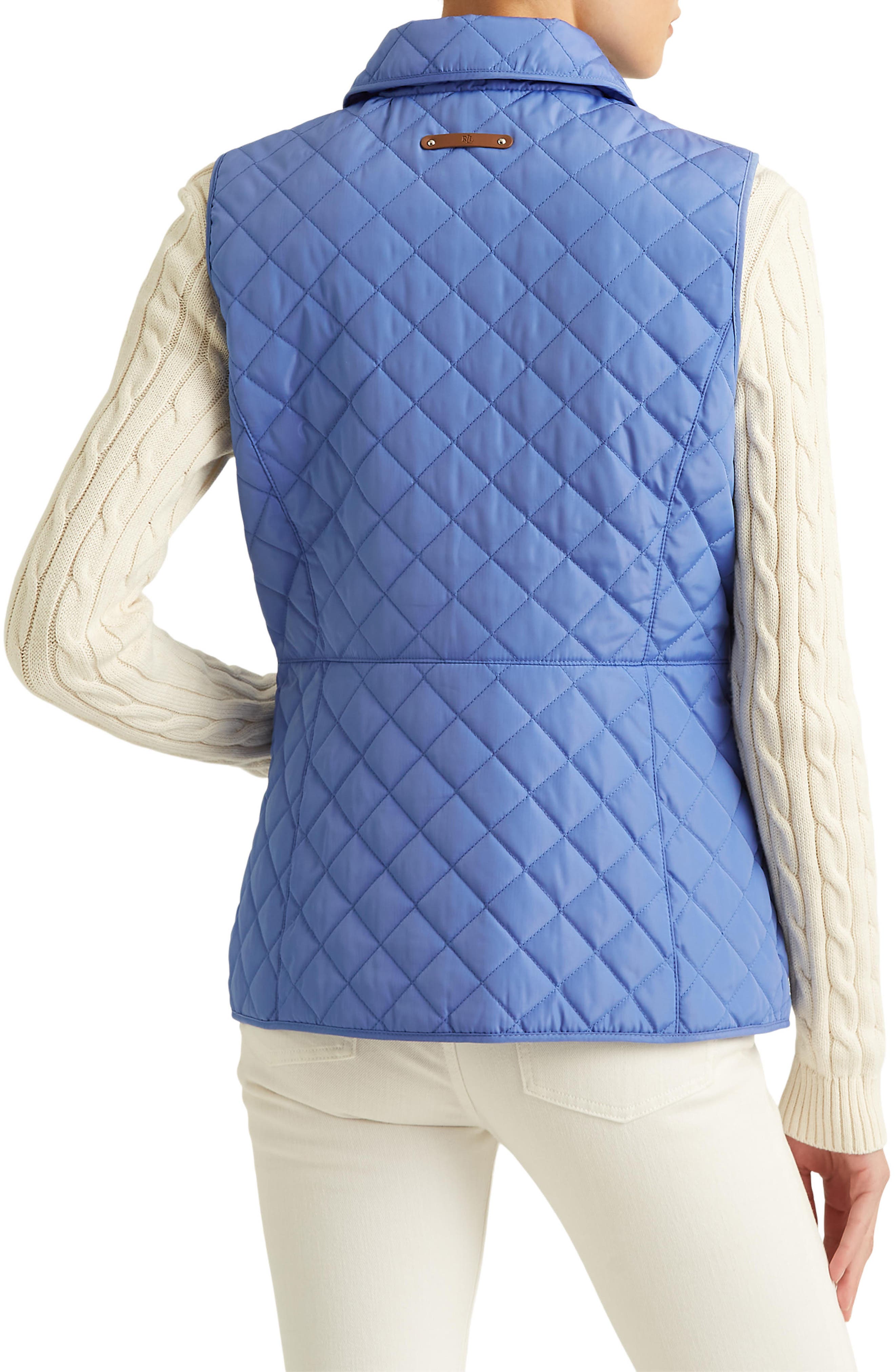 ralph lauren diamond quilted vest