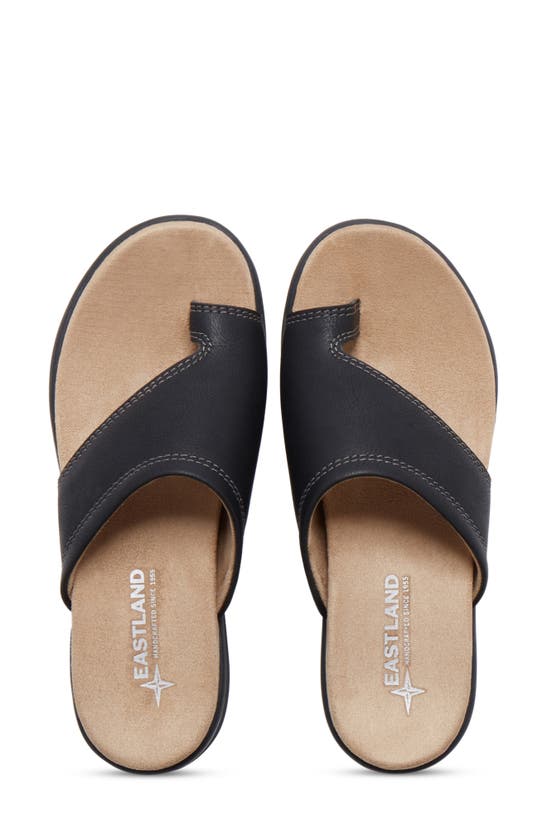 Shop Eastland Dallas Slide Sandal In Black
