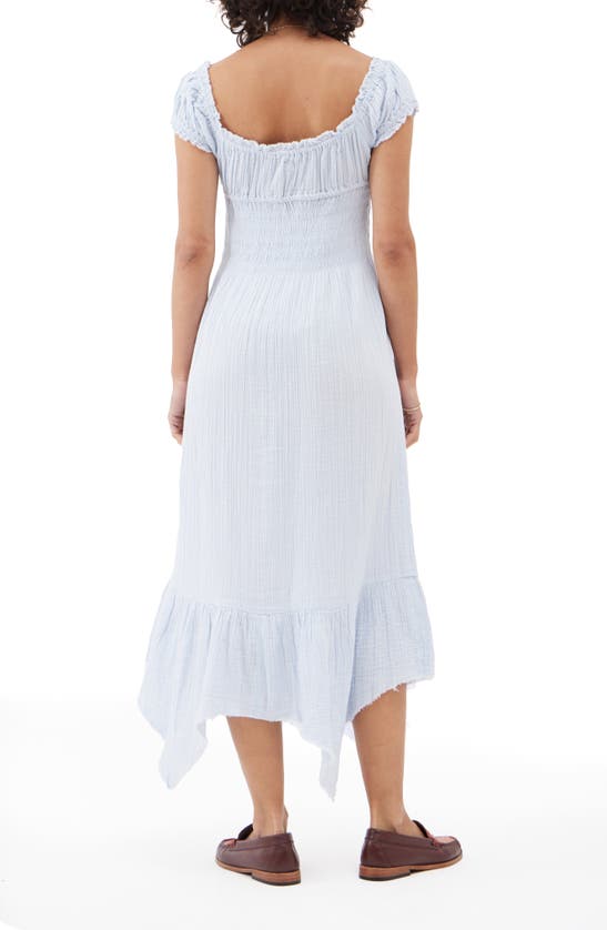 Shop Bdg Urban Outfitters Suki Cotton Gauze Maxi Dress In Light Blue