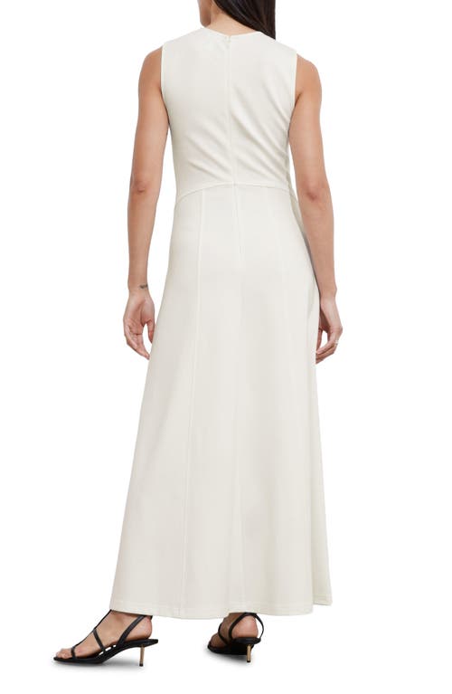 Shop & Other Stories Sleeveless Maxi Dress In White Dusty Light