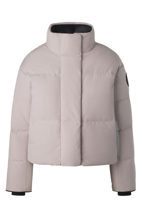 Canada Goose Grandview Water-repellent Cropped Puffer Jacket In Lucent Rose
