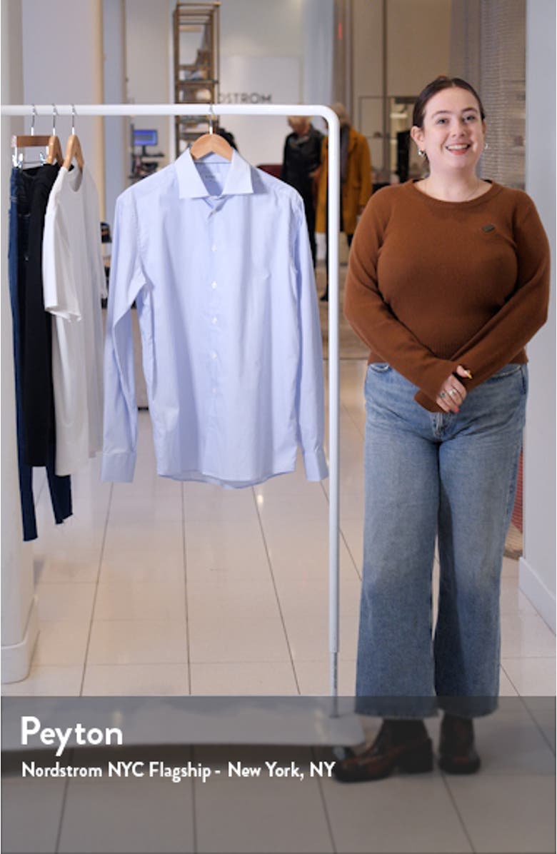 Slim Fit Stripe Dress Shirt, sales video thumbnail