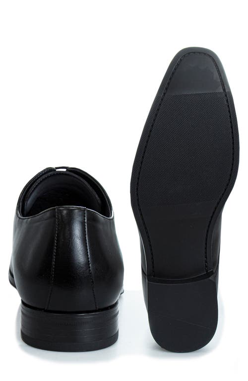 Perry Ellis Plain Toe Derby In Black