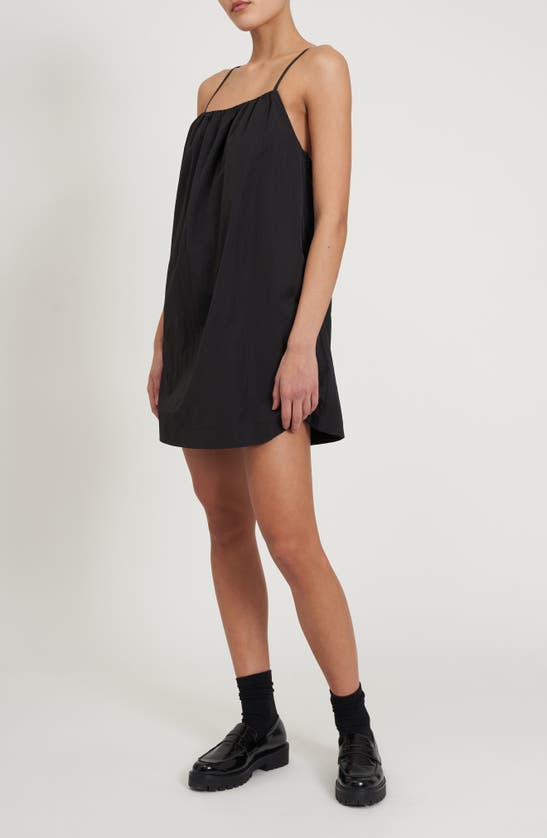 Shop Rebecca Minkoff Taylor Minidress In True Black