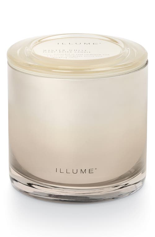 ILLUME® Winter White Statement Candle in Cream 