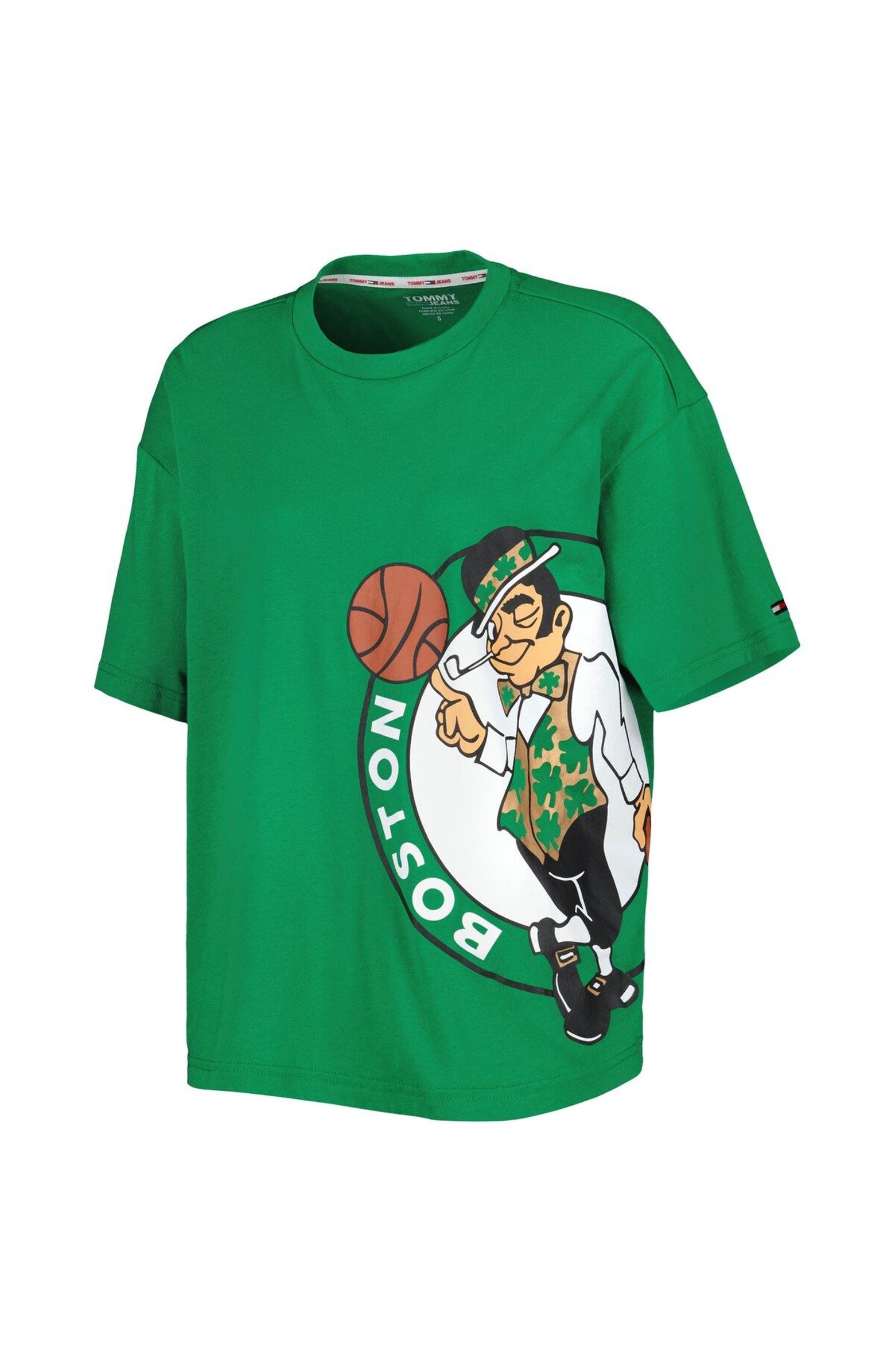 TOMMY JEANS Women's Tommy Jeans Kelly Green Boston Celtics Bianca T ...