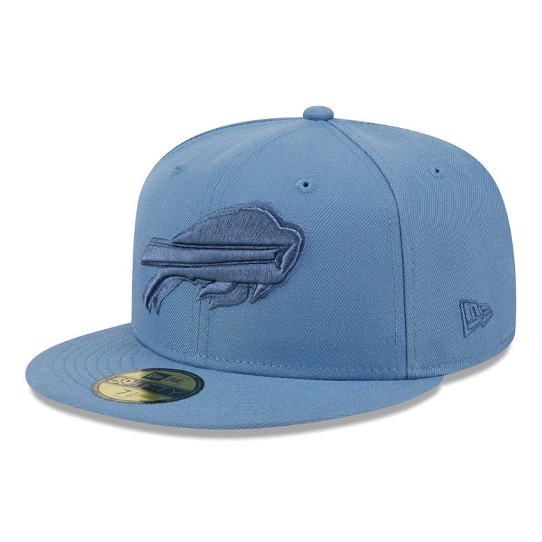 Shop New Era Blue Buffalo Bills Color Pack 59fifty Fitted Hat