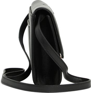 Valentino By Mario Valentino Cocotte Signature Leather Shoulder Bag In  Black