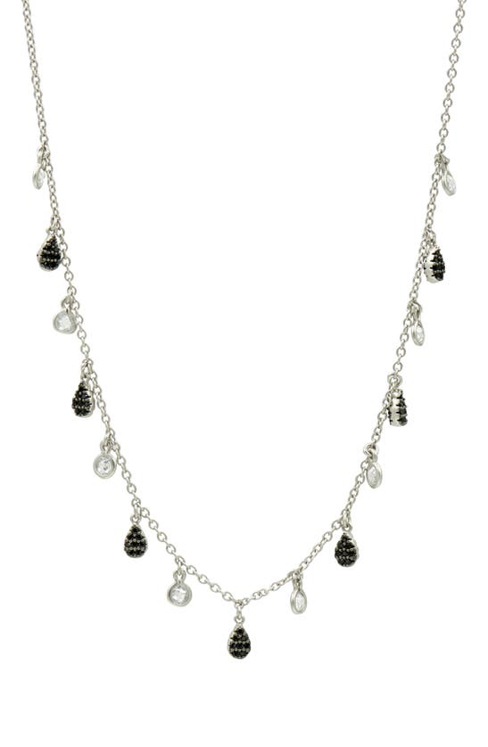 FREIDA ROTHMAN PAVE CHARM NECKLACE,IFPKZBKN54-16E