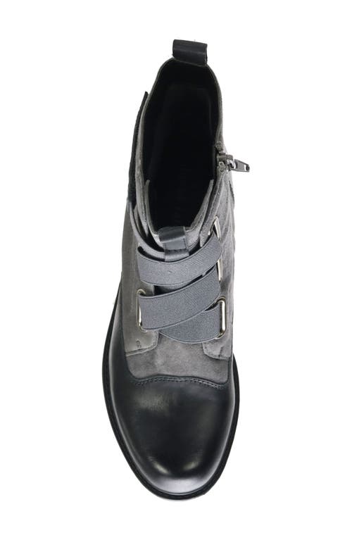 David Tate Club Water Resistant Bootie In Gray/gray Combo