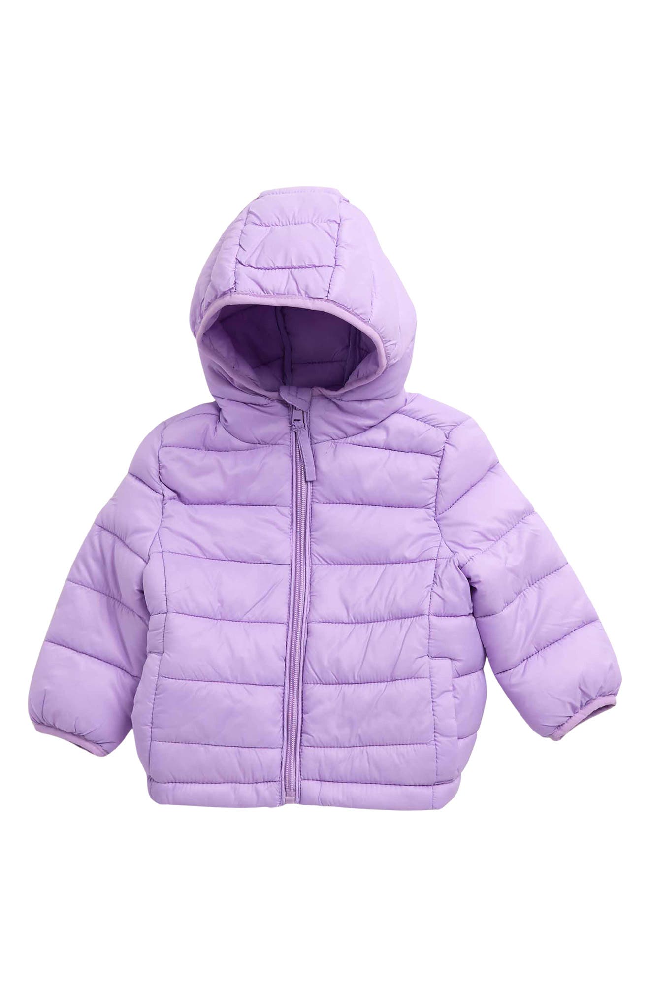 girls packable puffer jacket