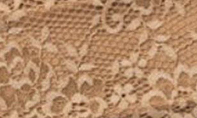Edikted Low Rise Tiered Ruffle Stretch Lace Miniskirt In Olive