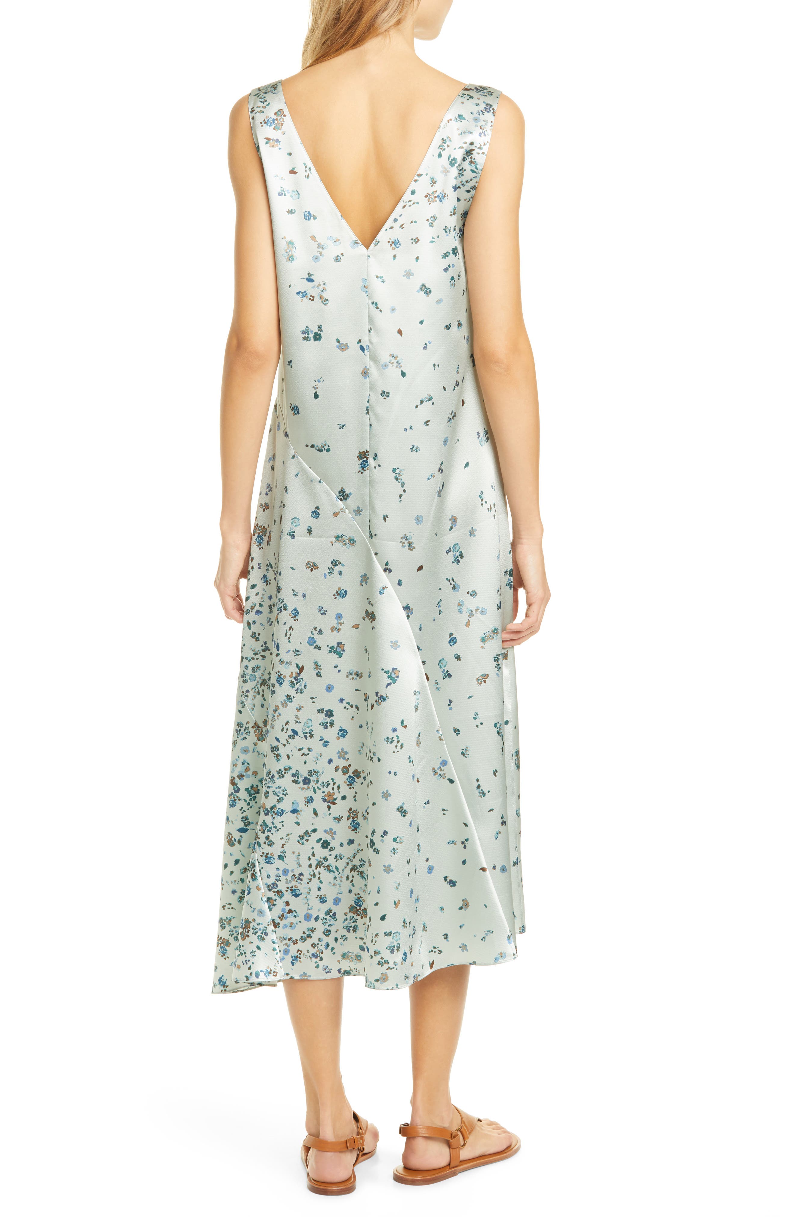 vince floral dress