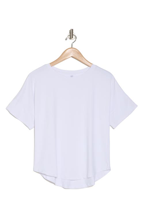 Shop Kyodan Crewneck Jersey T-shirt In White