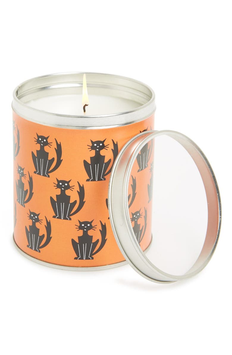 Aunt Sadie S Halloween Black Cats Pumpkin Scented Candle Nordstrom