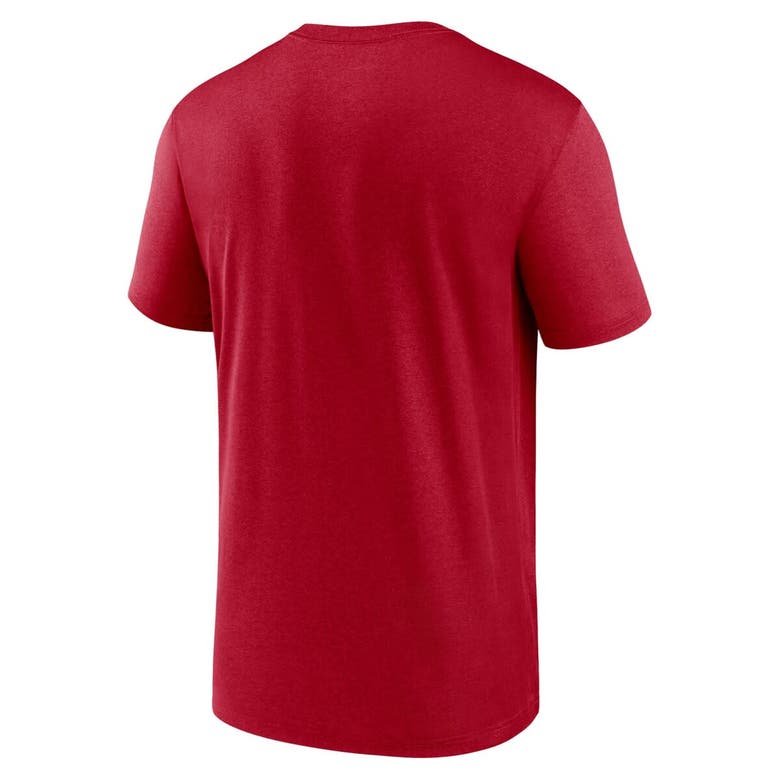 Shop Nike Scarlet San Francisco 49ers 2023 Nfc Champions Iconic T-shirt